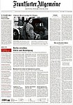 FRANKFURTER ALLGEMEINE ZEITUNG.